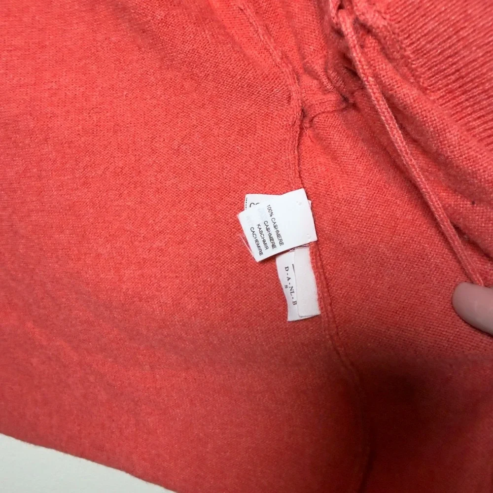 Brunello Cucinelli Women 100% Cashmere Cardigan‎ Sweater Medium Red Bell Sleeve